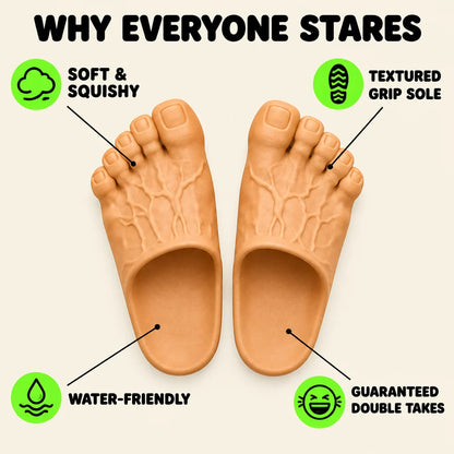 ToeZilla - Giant Foot Slippers